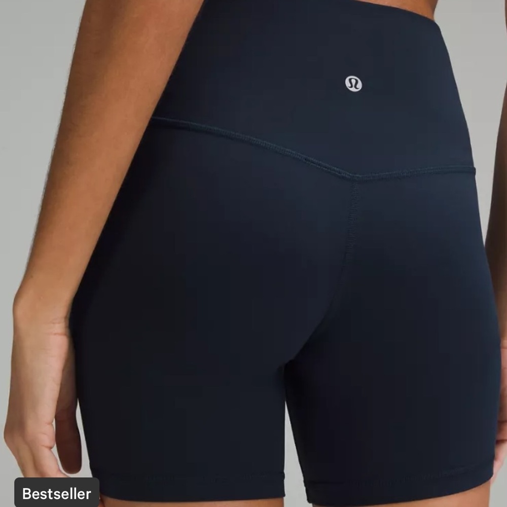 lululemon athletica Black Bike Shorts